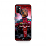 Coque Oppo A32 Lewis Hamilton Ferrari officiel Maniacase