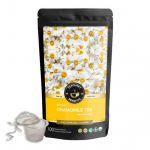 TEACURRY kummelitee - 100 g + infuser | Puhas kummelitee magamiseks, suhkrusisaldus | Kofeiinivabad kummeli lahtised lehed kehakaalu langetamiseks