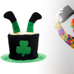ST Patrick's Day Hat Photo Props Green Top for Dress up Nightclub Mardi Gras