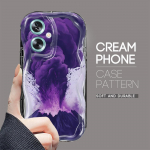 Armas koomiksimustriga kreemjas tekstuuriga korpus, lainelise servaga pehme silikoonkaanega telefoni&uuml;mbris OPPO Reno Realme jaoks OPPO AX5S must