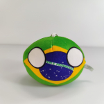 10 cm Polandball mini pl&uuml;&uuml;sis m&auml;nguasi Kasahstan Iisrael Palestiina Iraak Egiptus Countryball Anime V&auml;lisseadmed kingitused Brazil