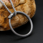 Loomade madu roostevabast terasest kaelakee retro meessoost isikup&auml;ra trend hip hop titaan terasest ripats ehted