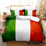 3D Prindi Voodilina Komplektid Itaalia lipu Voodipesu Komplekt &Uuml;he Inimese Twin T&auml;iskasvanu Queen King Suuruses Voodipesu Komplekt T&auml;iskasvanu Laste Magamistoa Tekikoti Komplektid EU Single 135x200cm