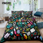 Rula Tekikate Poistele Teismelistele Spordi Tekikate Microfiber 2/3tk Graffiti Kunst Twin Voodipesu Komplekt Double Queen King Suurus EU single(135x200cm)