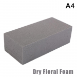 Kuiv lillevaht kunstlillede jaoks M&auml;rg lillevahtklotsid Hallid lillepoodide klotsid lilleseadeks