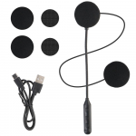 Bluetooth 5.3 mootorratta kiiver peakomplekt muusikapleier Moto k&otilde;rvaklapid vabak&auml;ek&otilde;ne komplekt H&auml;irevastane juhtmevaba veekindel