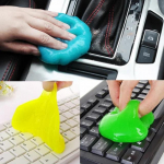 Autopuhastusgeel Slime 1tk Magic Dust Remover tuulutusavade jaoks arvutiklaviatuuride ja sisetarvikute jaoks - ABS Resin Materia amagi