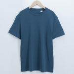 Lihtsa disainiga meeste puuvillane vabaaja T-s&auml;rk l&uuml;hikeste varrukatega, slim-fit, t&auml;navamood, suvine mood T-s&auml;rk S valge