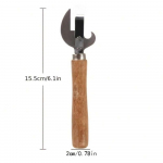 1 tk Parim purgiavaja puidust k&auml;epidemega pudeliavaja avatud &otilde;lleavaja purki kaasaskantav ja k&auml;ep&auml;rane avaja