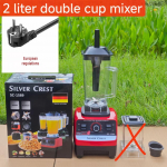 3L multifunktsionaalne blender : 6-in-1 seinamurdja masin topeltn&otilde;uga, suure mahutavusega mahlapress
