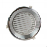 Aluminum Alloy Round Vent Cover for Air Outlet Replacement in Office And Settings white