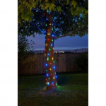 Guirlande solaire d'ext&eacute;rieur Multicolore 100 leds - SMART GARDEN - 11.9m