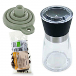 Moulin &agrave; &eacute;pices, entonnoir et clous de girofle bio