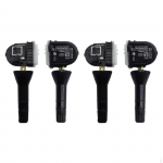 4x Tire Pressure Sensors TPMS Assembly Easy to Install Auto Component EV6T1A180CB EV6T 1A180