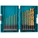 Otsaotsakute komplekt titaanist puurl&ouml;&ouml;gikuld Makita Makita 14-osaline komplekt Ameerika spetsifikatsioon B-65399