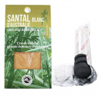 R&eacute;sine de Santal blanc &agrave; br&ucirc;ler + rouleau de 10 charbons