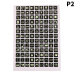 Helendav klahvl&uuml;liti silt PVC autokleebis veoauto instrumendi vooluringi paneeli kleebise kaunistus auto stiilitarvikud merepaat