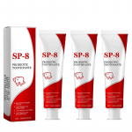 Sp-8 Probiootiline Hambapasta Eemaldab Katu Plekid S&uuml;gavpuhastav Valgendav Hammaste V&auml;rskem Hinge&otilde;hk Hambaravi Suuh&uuml;gieen Tervisehooldus 3pcs