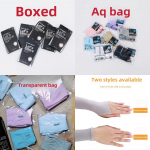 2025. aasta naiste j&auml;&auml;siidist UV-kaitsevarrukad &ndash; hingavad suvised k&auml;ekaitsed v&auml;lispordiks ja rattas&otilde;iduks Transparent Bag, Straight