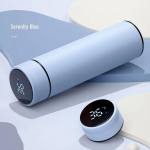 Creative Smart Thermos Cup koos temperatuurin&auml;idikuga &ndash; suur mahutavus, kaasaskantav &otilde;pilastele, unisex disain 480ml