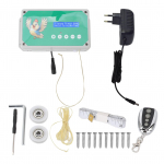 Kanakuudipesa uksekontroller IP44 veekindel taimer puldiga dualne toiteallikas automaatne