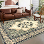 Elegantne Kuldne Teemant Samet Libisemiskindel Vaip Elutuppa, Magamistuppa, Kabinetti ja Kohvilaua Piirkondadesse 120*160 cm