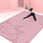 Libisemiskindel l&ouml;&ouml;ki neelav jooga- ja treeningmatt - Eriti pikk ja lai meestele ja naistele 120x160 cm