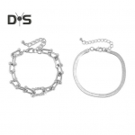 U-kujulised k&auml;ev&otilde;rud naistele Punk Metall Madu Luu Kuju K&auml;ev&otilde;ru Trendikas Tsirkoon R&otilde;ngas L&uuml;lidega Amulett Ehted h&otilde;be