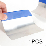 Stainless Steel Window Tint Scraping Tool Cleaner Rustproof Easy to Use Elastic Cleaning