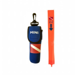 Scuba Diver Surface Marker Poi SMB Sausage Singal Tube Sukeldumistarvikud oranž