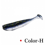 20tk/komplekt Kalastuslant Pehme kalap&uuml;&uuml;gis&ouml;&ouml;t Worm Vooblerid Silikoonist Swimbaits Isca 5.5cm