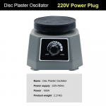 Suure v&otilde;imsusega hambaravi vibreeriv plaat kipsi loksutaja 4 v&auml;ike &uuml;mmargune kipsi vibraator libisemiskindel laborivibraator