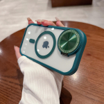 IPhone15Pro Objektiivi Hoidik Meigipeegliga 13Max Magnetiline &Uuml;mbris Kukkumiskaitsega &Uuml;mbris Apple 11