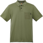 Timberland SS24 Mugav Lihtne Pehme Hingav L&uuml;hikeste Varrukatega Polo S&auml;rk Meeste Polo S&auml;rgid Cassel-Roheline A5QJ6590 XS