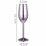 220 ml roostevabast terasest pokaalid punase veini klaasi mahla joogi &scaron;ampanja pokaaliga peon&otilde;ud k&ouml;&ouml;gi joogin&otilde;ud h&otilde;be