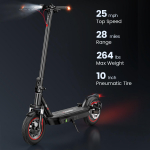 iScooter i10 City Commuting Adult EScooter 650W Motor 36V15Ah Battery E-Foldabe Scooter 10 Inch Tires Electric Scooter