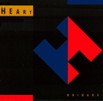 CD HEART - BRIGADE CDP7918202 Capitol Records 1990 USA Rock Kasutatud