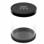 Elektrooniline ajalukukast Taimerlukk Konteiner Multifunktsionaalne Ajalukukast Bin must