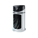 3-in-1 Multifunktsionaalne kaasaskantav konditsioneer, niisutaja, atmosf&auml;&auml;rilambi ventilaator | USB-jahuti 500 ml veepaagiga, 9 kiirust valge