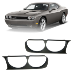 2 esitulede katet Dodge Challengerile 08-14, must
