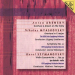CD SVETLANOV NIKOLAYEV FEDOSEYEV IG Arenski Avam&auml;ng Mjaskovski Ove APL101534 AUDIOPHILE CLA 2001 Euroopa Klassikaline Kasutatud