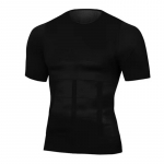 Men's Slimming Shaper Posture Corrector Shirt For Male Belly Abdomen Control Compression Shirt Body building Fat Burn Chest XL must