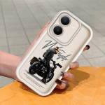 Pehme silikoonist ruudukujulise redeli mustriga telefoni&uuml;mbris, t&auml;ielikult kattev, kaamera p&otilde;rutuskindel kaitse, kummist &uuml;mbris Vivole Vivo V20 tumepunast v&auml;rvi