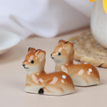 Armas Sika Hirve Keraamilised S&ouml;&ouml;gipulgad Igap&auml;evaseks Kasutamiseks S&ouml;&ouml;gipulkade Alus S&ouml;&ouml;gipulkade Hoidja