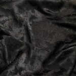 Paksustatud žakaarmustriline satiinist cheongsam-kanga &uuml;likond