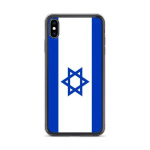 Coque iPhone - Iisrael - XS Max - Souple - Mitmev&auml;rviline - Disain Drapeau
