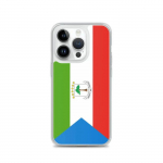Coque T&eacute;lephone Drapeau Guin&eacute;e &eacute;quatoriale &ndash; iPhone 14 Pro