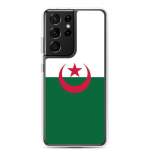 Coque T&eacute;l&eacute;phone &ndash; Samsung &ndash; Galaxy S21 &ndash; Drapeau Alg&eacute;rie &ndash; Supp &ndash; Mitmev&auml;rviline