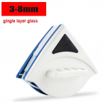 Magnetiline akna klaasipuhastushari Akna puhastushari Magnetiline v&auml;lisakna puhastust&ouml;&ouml;riist Korduvkasutatav lapp Kodupuhastusseade sinine