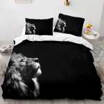 Loom Kujundusega Voodipesukomplekt Lahe Loom Voodipesu Kodu Dekor &Uuml;hekohaline Kahekohaline Twin Suurus Poistele T&uuml;drukutele Lastele T&auml;iskasvanutele L&otilde;vi Tekikotikomplekt EU single(135x200cm)